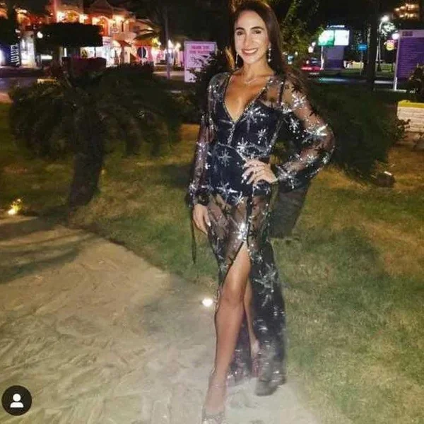 Robe Longue En Dentelle Pour Femme