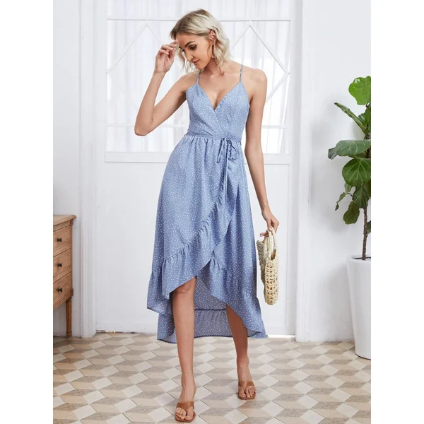 Robe Mode Bleu Automne
