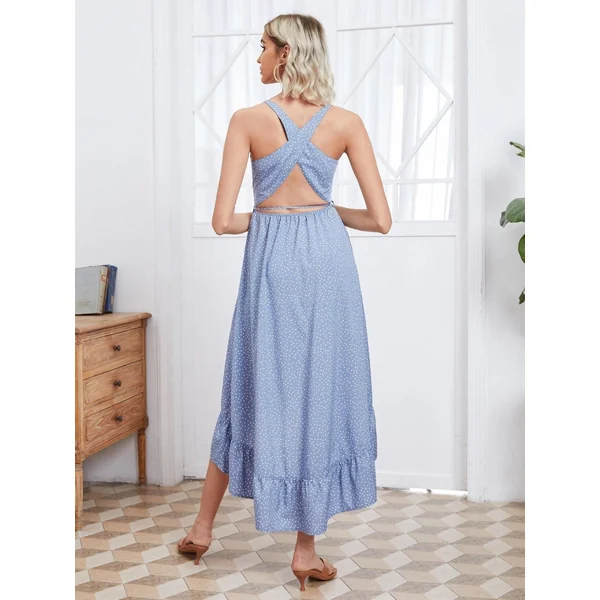 Robe Mode Bleu Automne