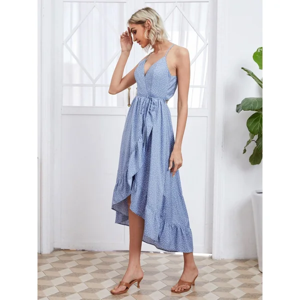 Robe Mode Bleu Automne