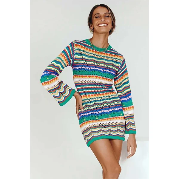 Robe Pull Bohème – Érable