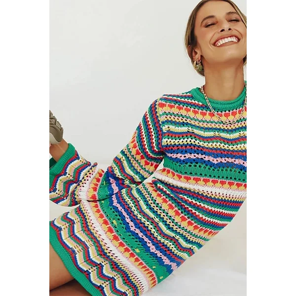 Robe Pull Bohème – Érable