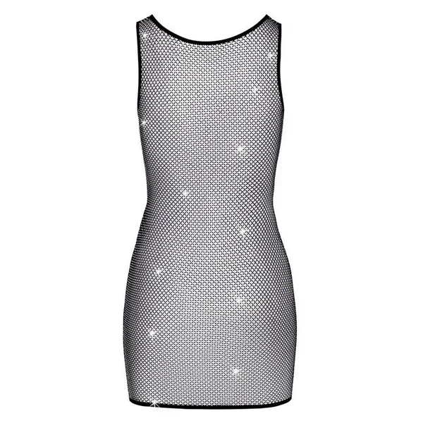 Robe strass transparente