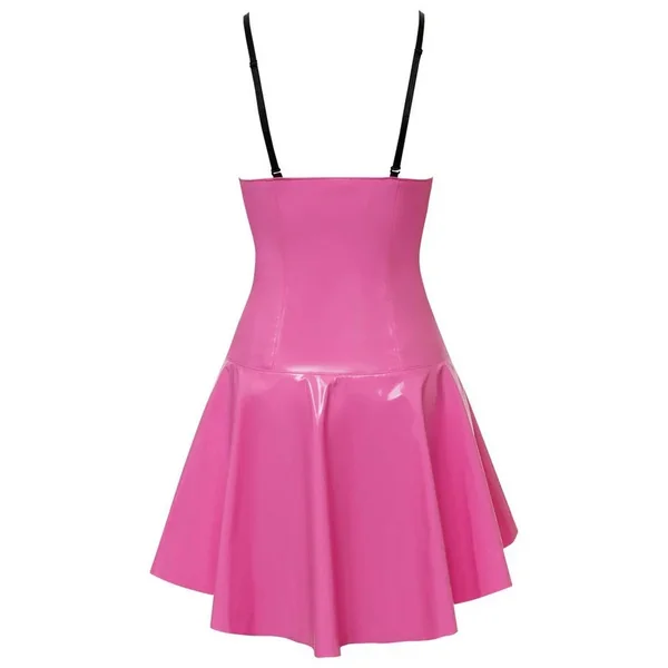 Robe vinyle rose