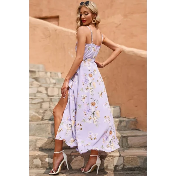Robe Violette Champêtre