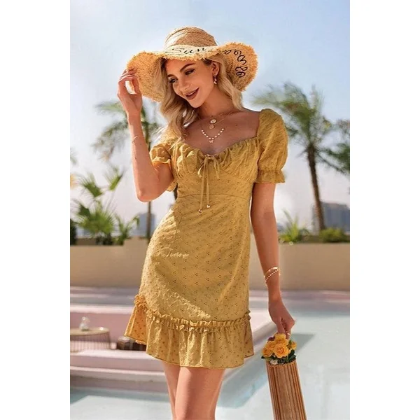Robes De Mariée Bohème Jaune