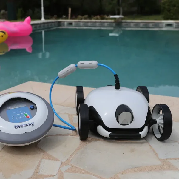 Robot piscine électrique Falcon+ - nettoyage fond et pentes - 28m² max