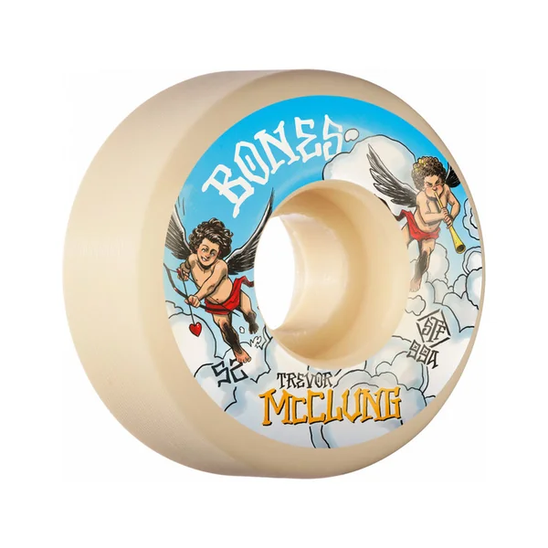 roue skateboard Bones Wheels (Jeu De 4) Stf 52Mm V1 Trevor Mccherubs 99A