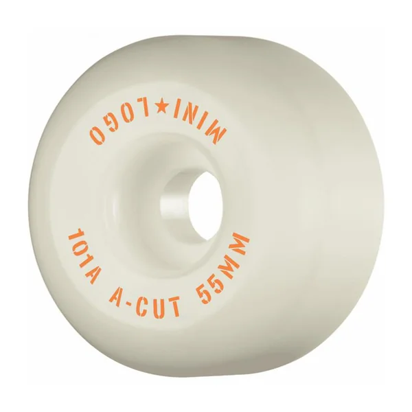 Roues skate MINI LOGO (jeu de 4) 55mm a-cut ii 101a white