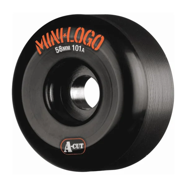 Roues skate MINI LOGO (jeu de 4) 58mm a-cut 101a black