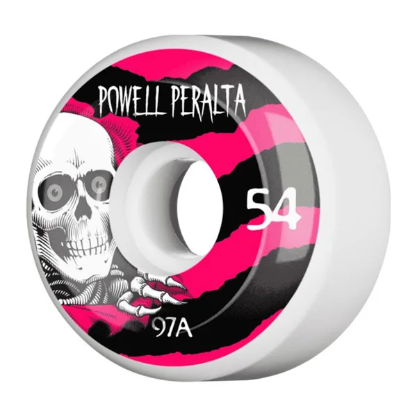 Roues skate POWELL PERALTA (jeu de 4) 54mm ripper 4 97a white