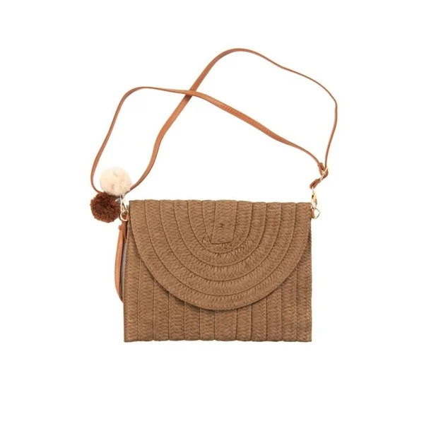 Sac Pochette Paille Bohème