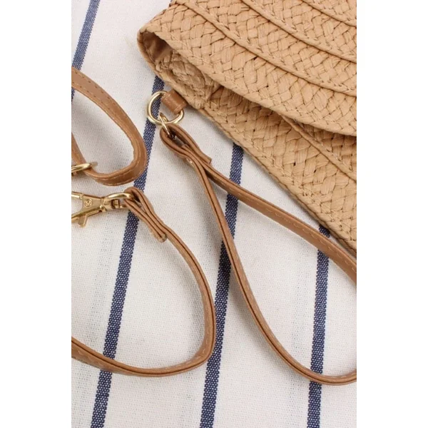 Sac Pochette Paille Bohème