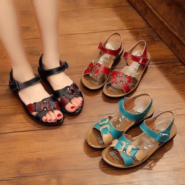 Sandale Cuir Bohème