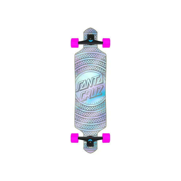 SANTA CRUZ COMPLETE CRUISER PRISMATIC DOT 9.0 X 36 DROP THRU