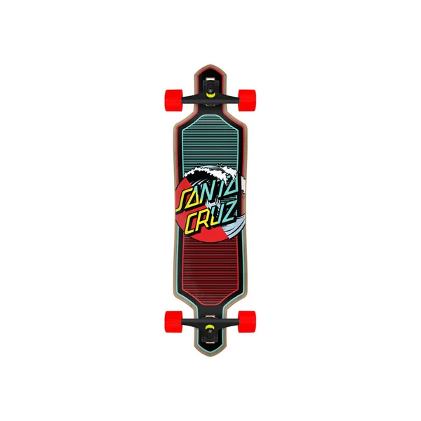 SANTA CRUZ COMPLETE CRUISER WAVE DOT SPLICE 9.0 X 36 DROP T