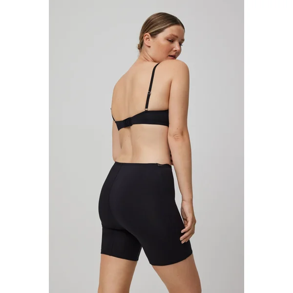 Short anti-frottement en coton noir