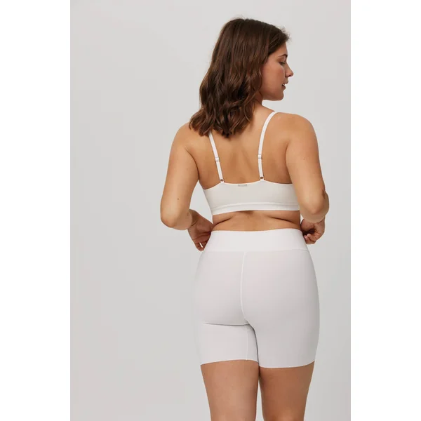 Short anti-frottement élastique blanc