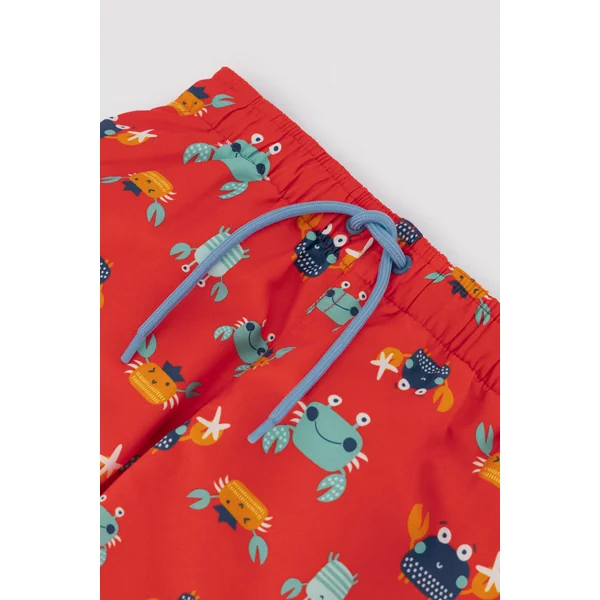 Short de bain garçon à imprimé crabe multicolore