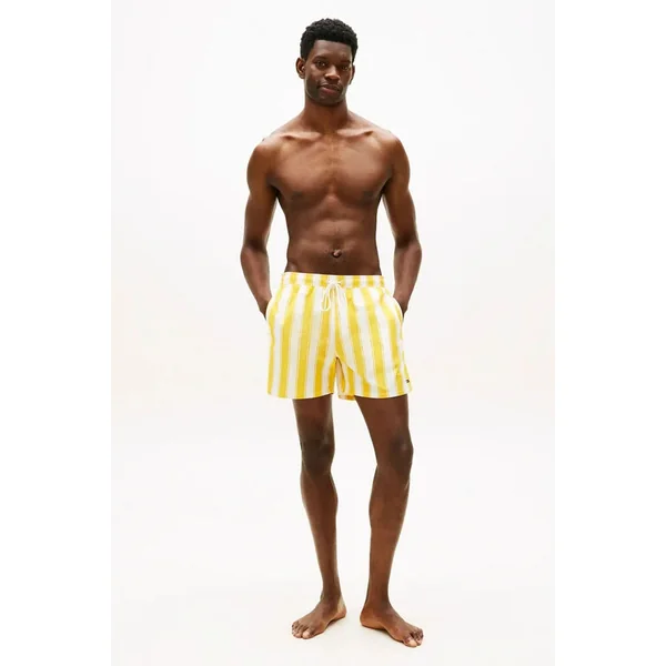 Short De Bain Medium Drawstring Print