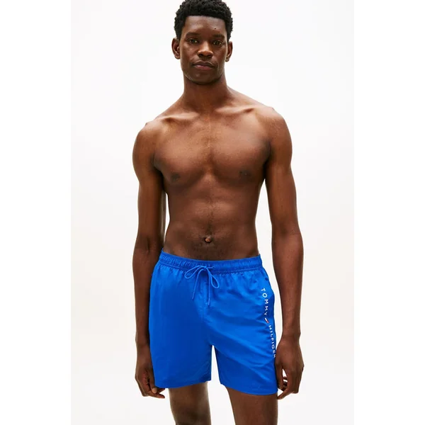 Short De Bain Medium Drawstring Zip Pocket