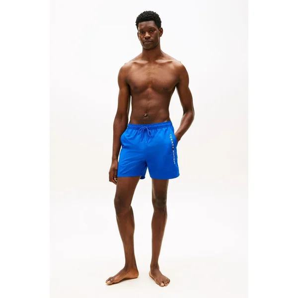 Short De Bain Medium Drawstring Zip Pocket