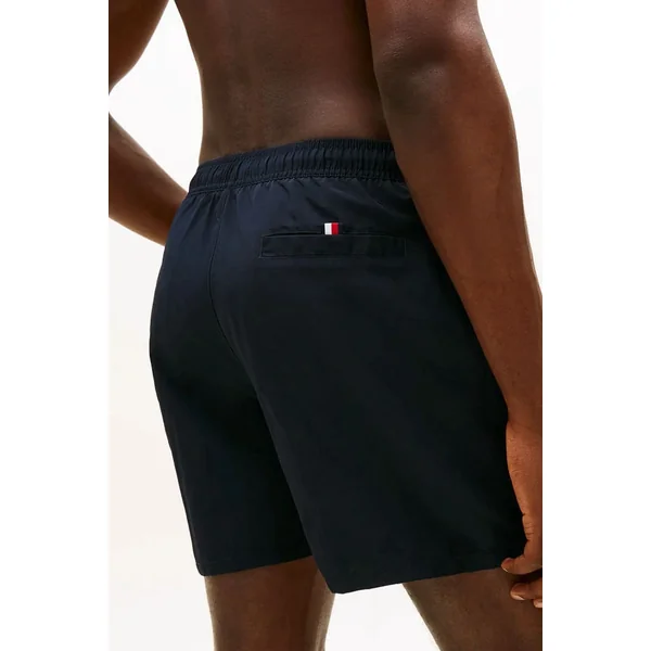 Short De Bain Medium Drawstring Zip Pocket