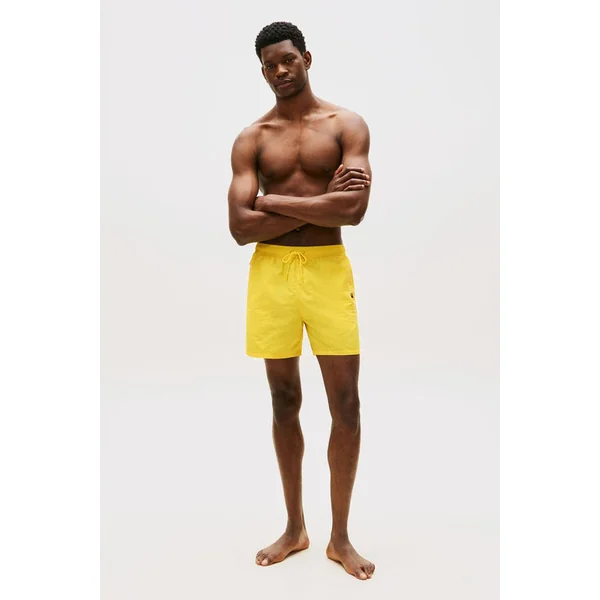 Short De Bain Medium Drawstring Zip Pocket