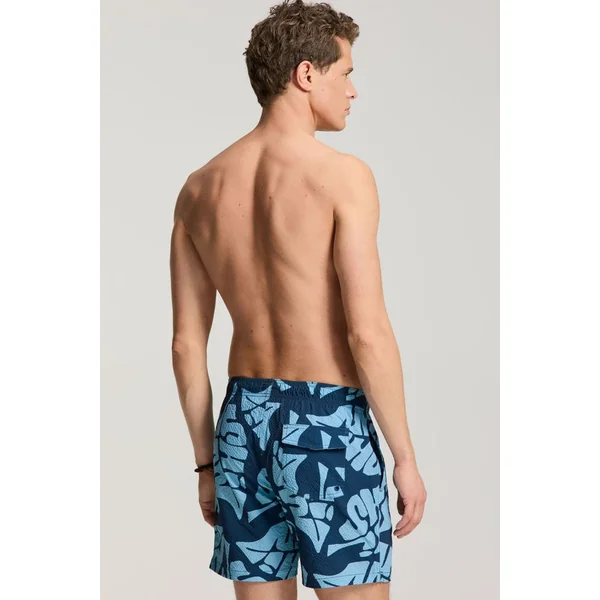 Short De Bain Men Pete 6 Inch Tropic Leaves