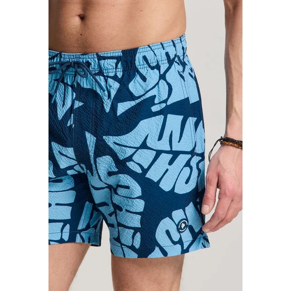 Short De Bain Men Pete 6 Inch Tropic Leaves