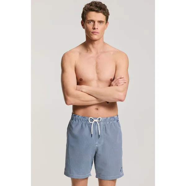 Short De Bain Mike 7 Inch Fine Stripe