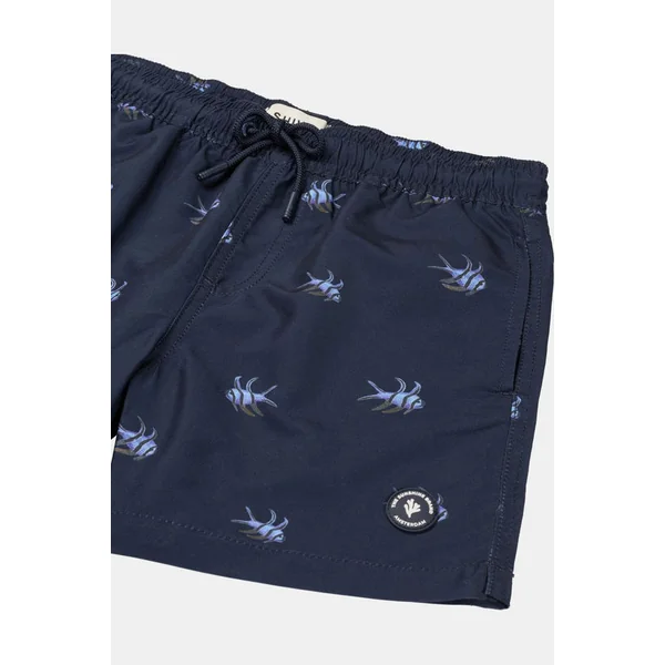 Short De Bain Milo 4 Inch Multi Fish