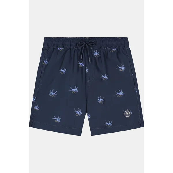 Short De Bain Milo 4 Inch Multi Fish