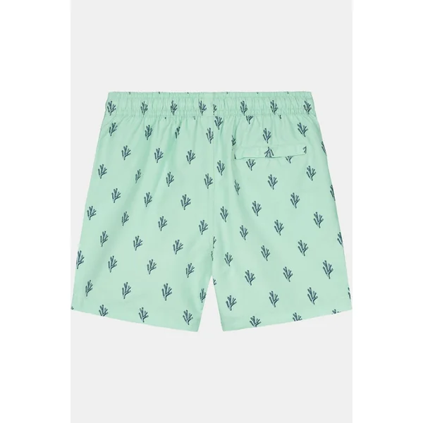 Short De Bain Milo 4 Inch Sketched Coral