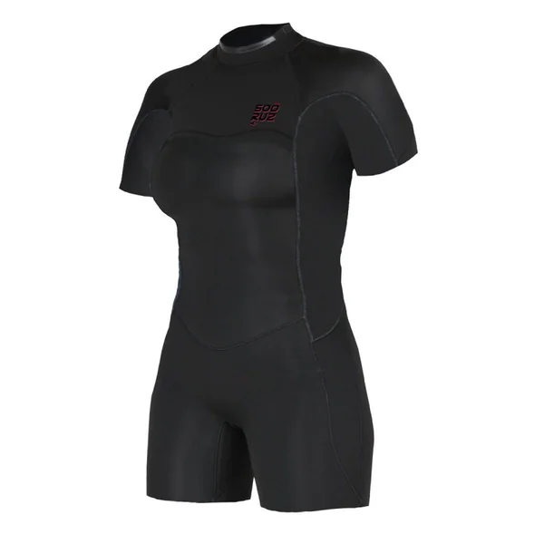 Shorty femme SOORUZ 2/2 BZ DIVINE - ORGANIC OYSTERPRENE BK Black