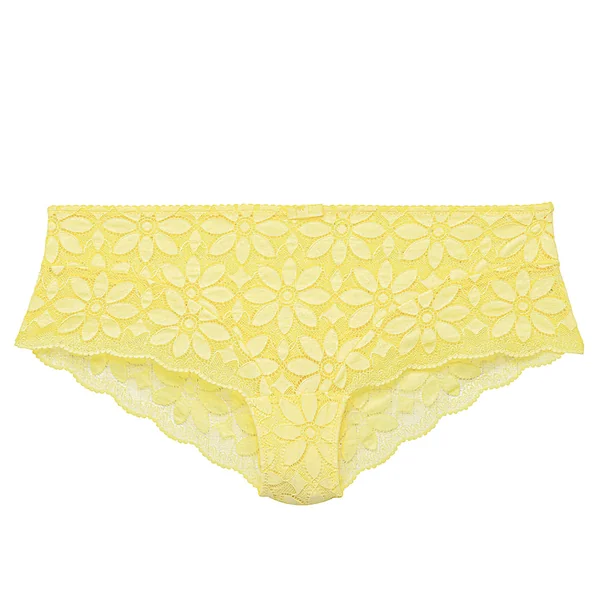 Shorty jaune Flamant Rose