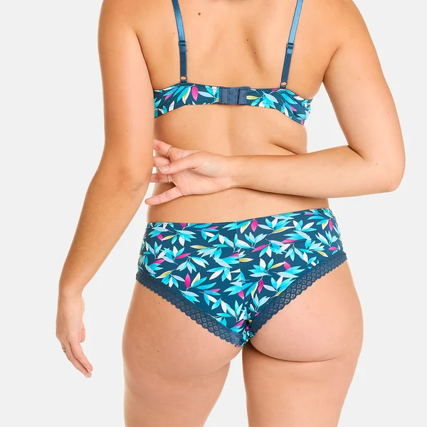 Shorty multico bleu Savane