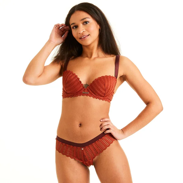 Shorty tanga caramel Speculoos
