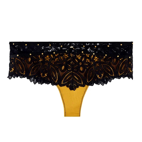 Shorty tanga jaune Saltimbanque