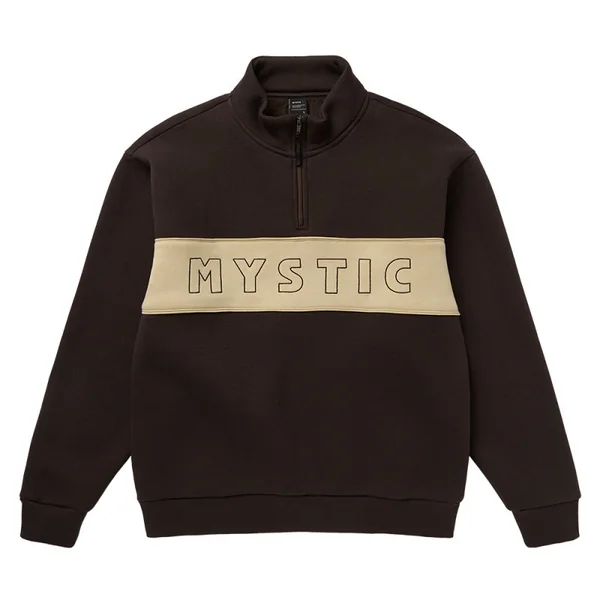 Slate Half Zip Sweat Mystic