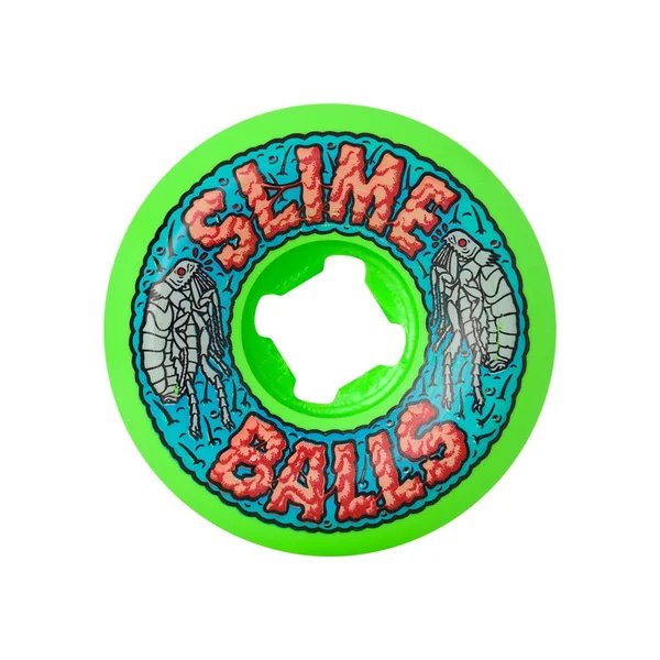 SLIME BALLS WHEELS (JEU DE 4) 56MM FLEA BALLS SPEED GRN 99A