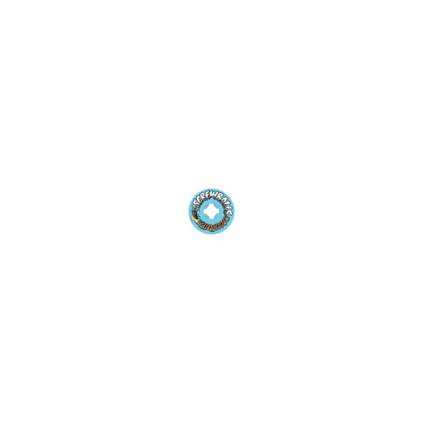 SLIME BALLS WHEELS (JEU DE 4) 56MM SCREW BALLS BLUE 99A