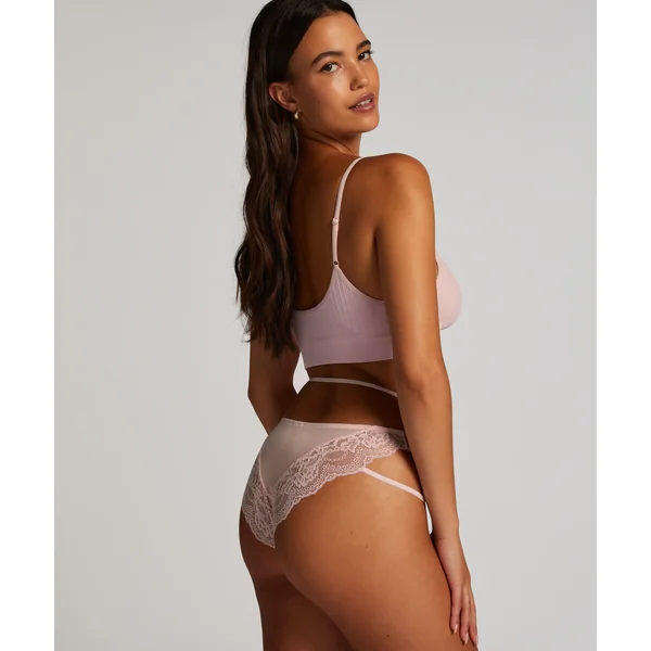 Slip brésilien Amala - Rose
