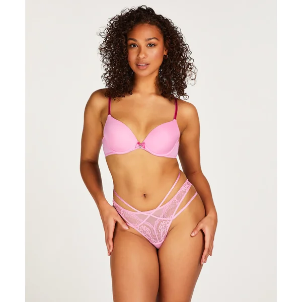 Slip brésilien Amala - Rose
