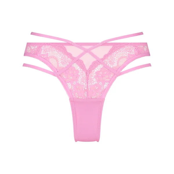 Slip brésilien Amala - Rose