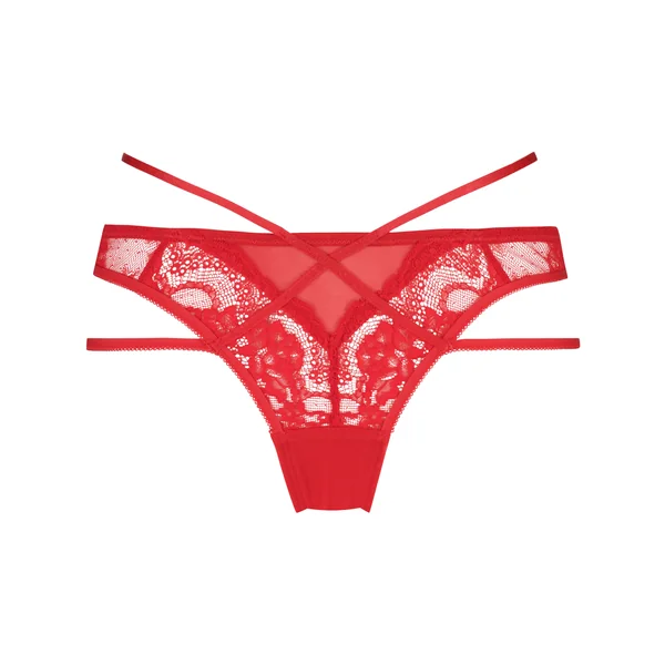 Slip brésilien Amala - Rouge