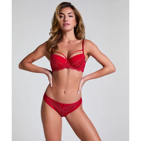 Slip brésilien Annie - Rouge