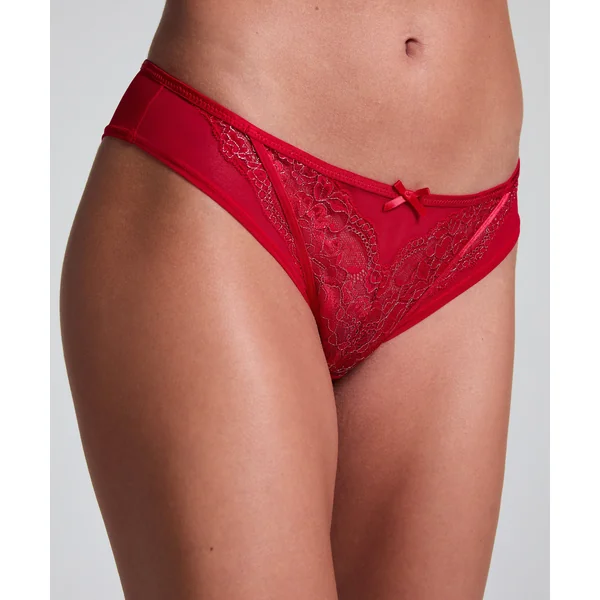 Slip brésilien Annie - Rouge