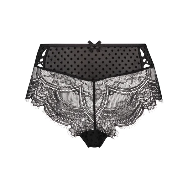 Slip brésilien Aylin Curvy - Noir