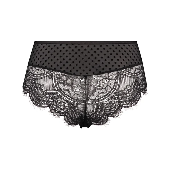 Slip brésilien Aylin Curvy - Noir